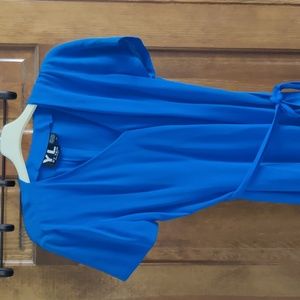 Silk Turquoise Dress